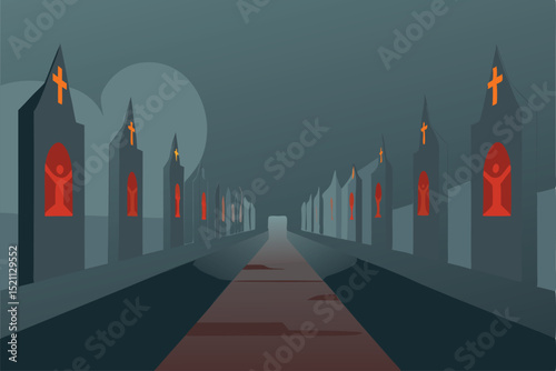 vector illustration of an abstract background