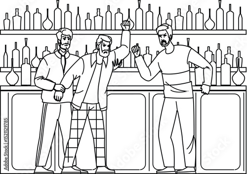 argument bar conflict vector