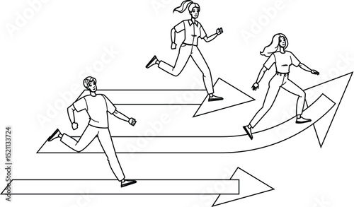 competitor competitive advantage vector