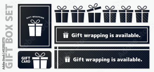 GIFT BOX SET black