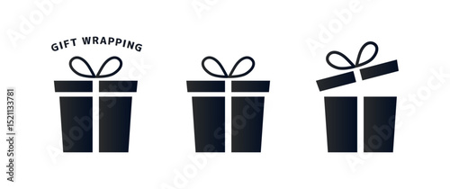 GIFT BOX SET 2 black