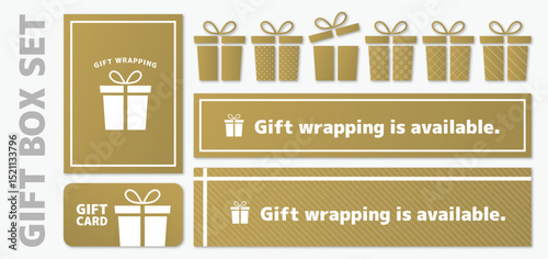 GIFT BOX SET gold