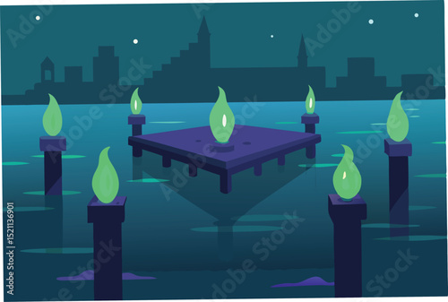 night city skyline