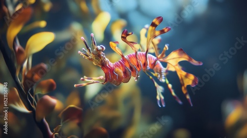 Beautiful Leafy Sea Dragon