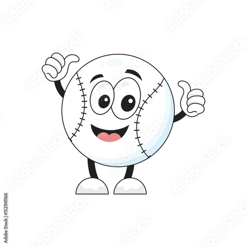  Baseball Cartoon Character