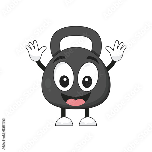 Weight Cartoon Character