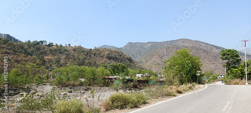 mountain road in the mountains