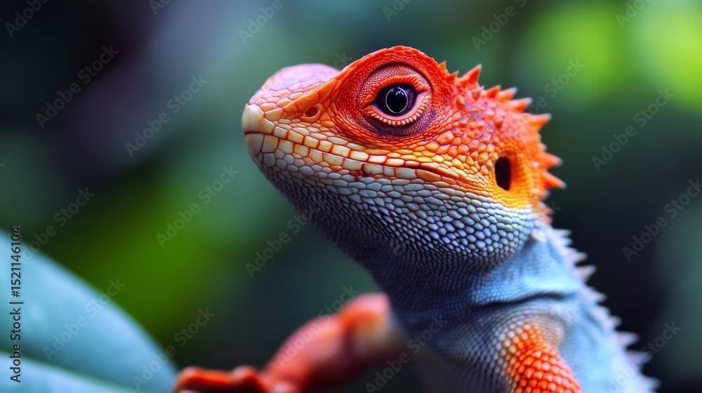 Obraz premium Beautiful Lizard