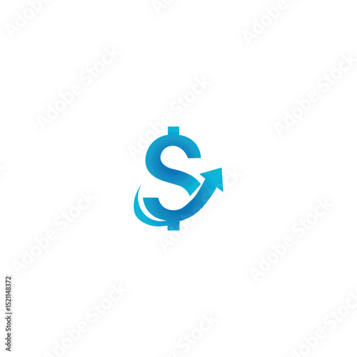 Stacked Bar Financial Logo