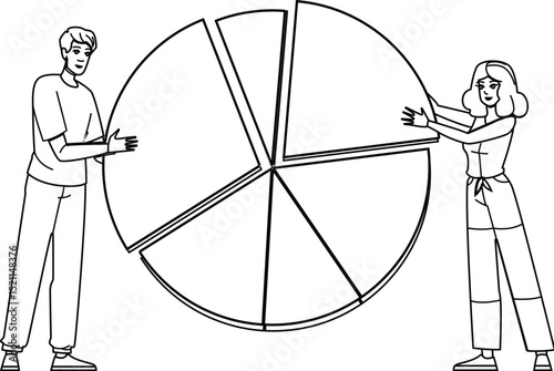 data market segmentation vector