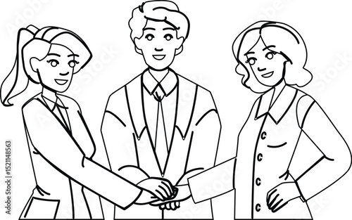 healthcare medical team collaboration vector