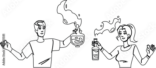 venom poisonous bottle vector