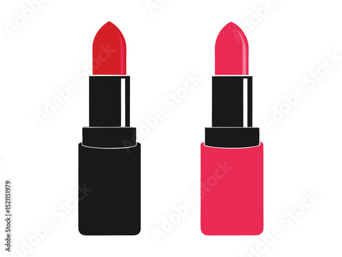Two Lipstick Illustration