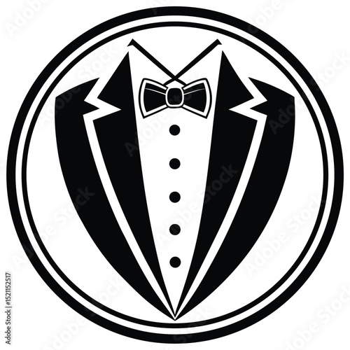 Formal Tuxedo Suit Icon