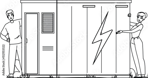 panel renewable energy storage vector