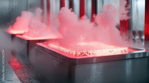 Thermostatic baths are used in industrial settings to precisely control and maintain a consistent temperature which is critical for various manufacturing and research processes