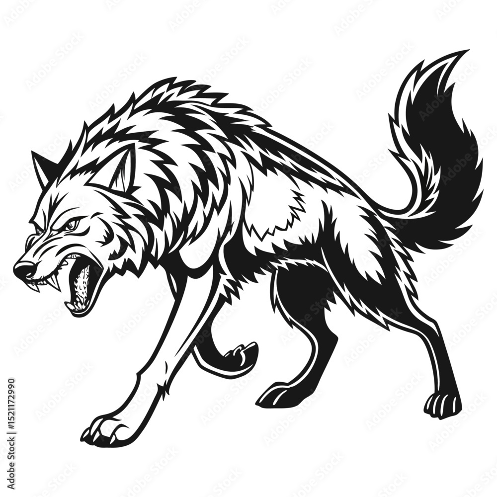 Obraz premium Wolf