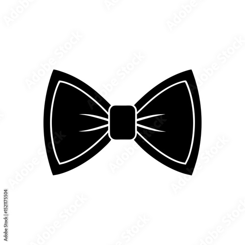 bowknot with white background 