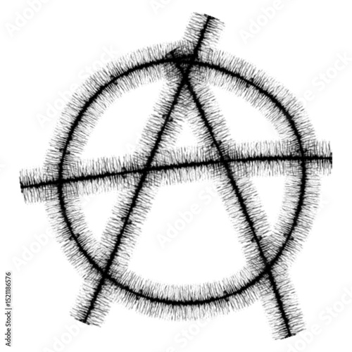 Anarchy symbol icon
