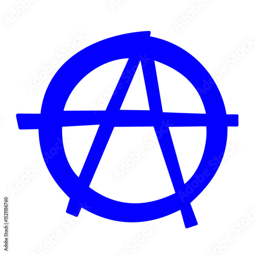 Anarchy symbol icon