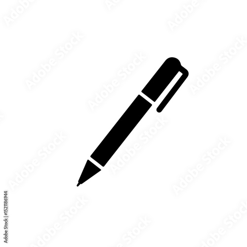 Pen icon writing tool office supply