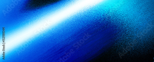 Bright blue abstract background with a soft gradient and glowing light streak. Ideal for modern designs or tech visuals.