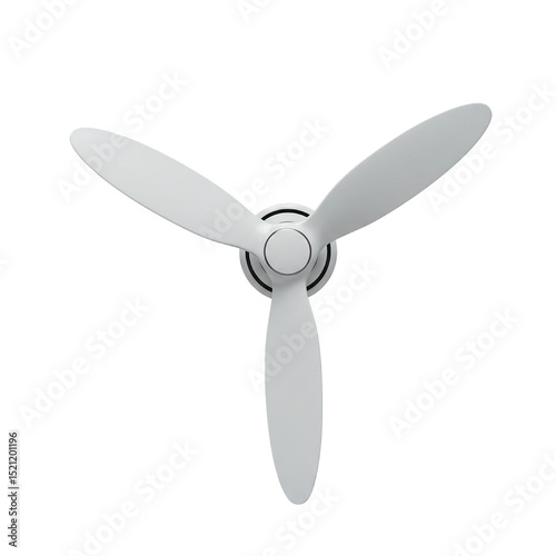 fan isolated on white background