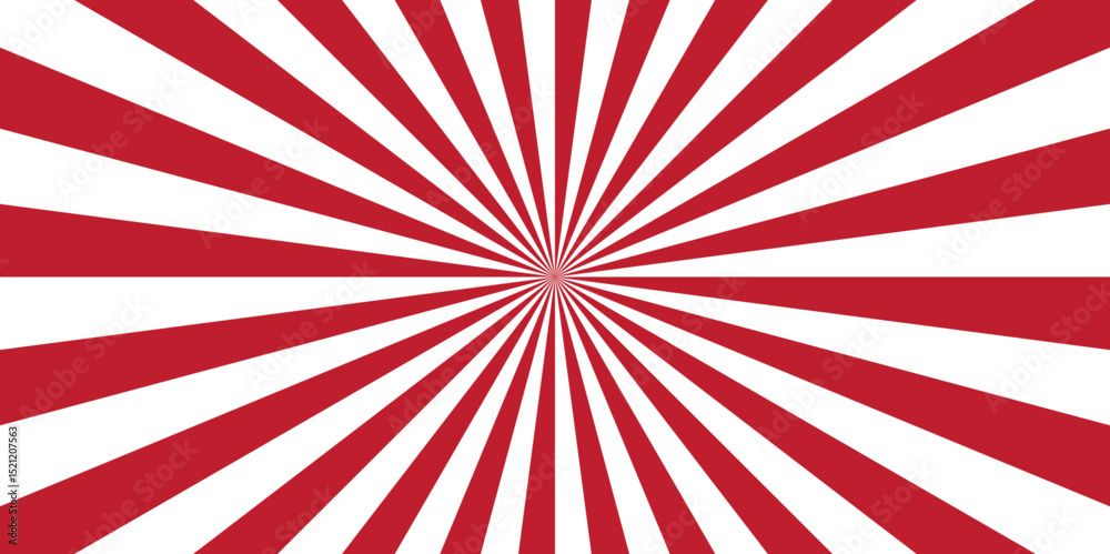 Fototapeta premium Sunburst Modern retro vintage sunrise sunbeam element spiral striped. Spiral starburst and striped pattern abstract geometric retro sunrays line wavy texture. 