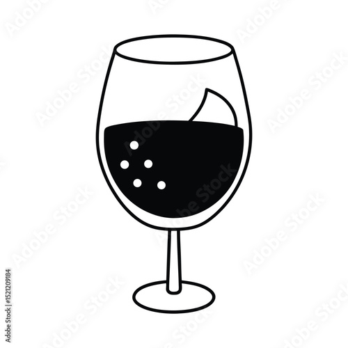 glass of red wine
