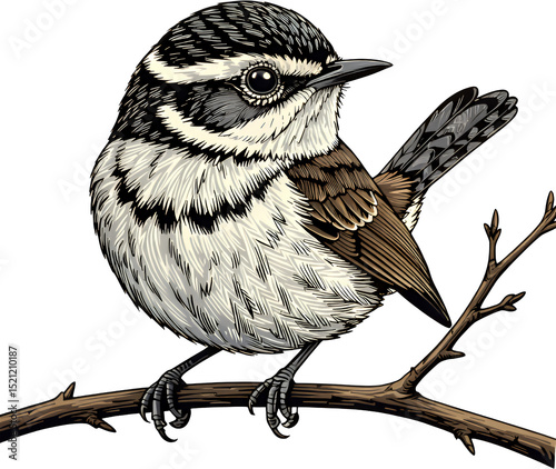White Bird on Transparent Background, Sleek Graphic