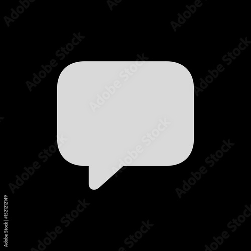 Filled Left Chat Bubble