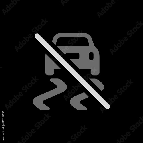 Car Tire Marks Slashed