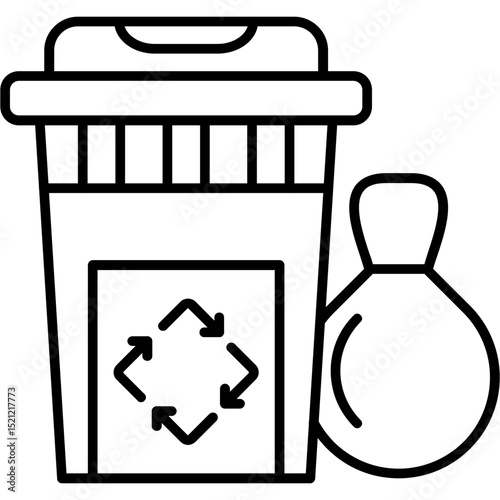 Smart Compost Bin Icon