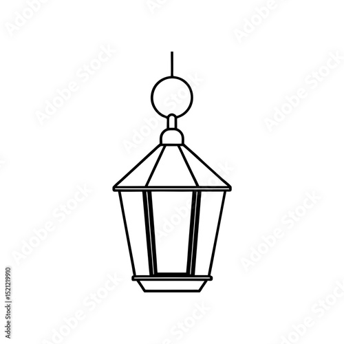 candle lantern hanging on white background   (3).svg