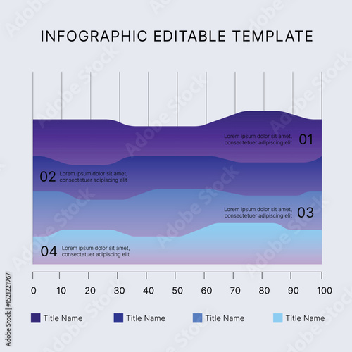 Business Infographic Editable Templates for Extensive Data Visualization. Simple creative Infographic vector elements, charts, diagrams, timeline, steps and options for Business Presentation.