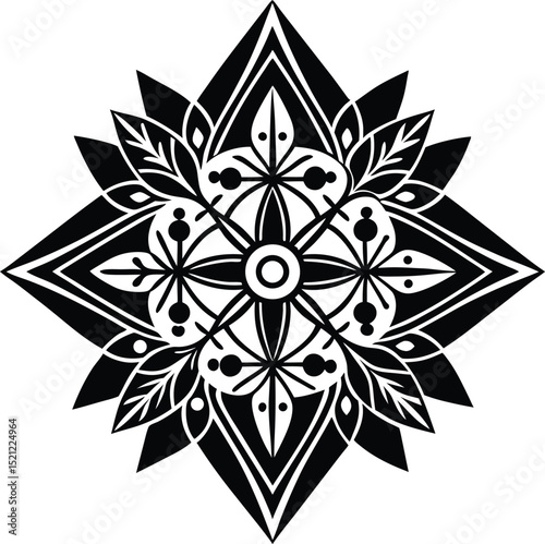 Set of decorative vector icons