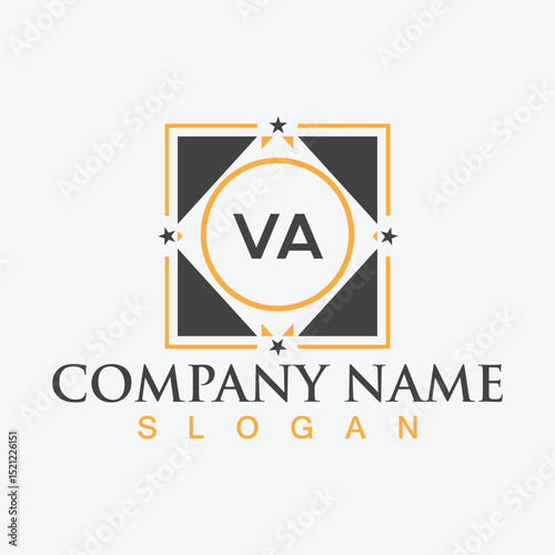 Abstract business logo design template