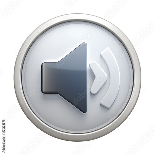 Volume Down icon isolated on transparent background