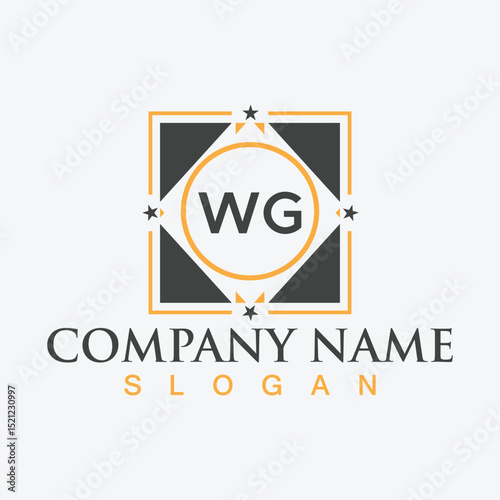 Abstract business logo design template