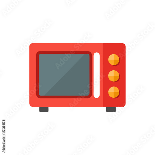 microwave on white background  .svg