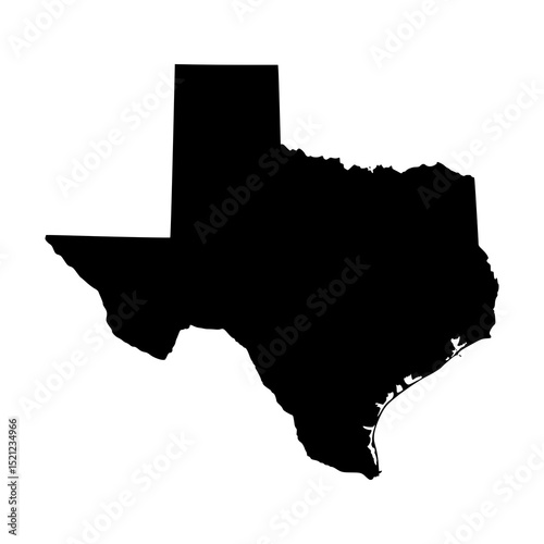 map of Texas united states usa