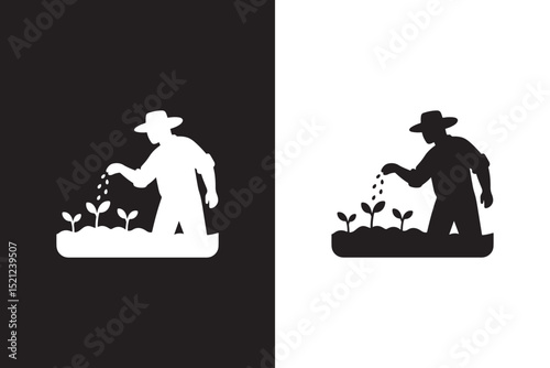  Construction Worker with Jackhammer Icon