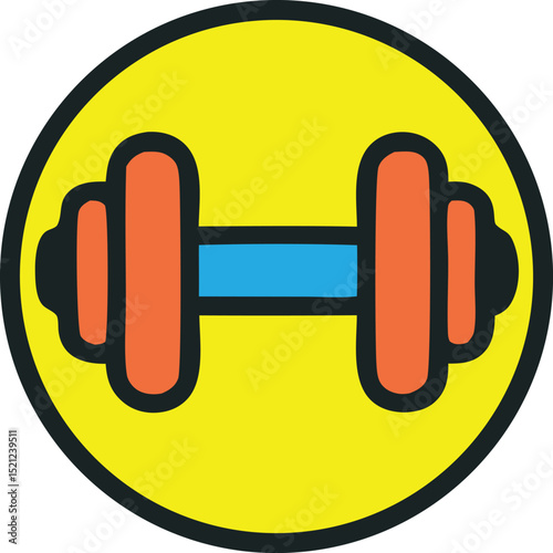 Stop smoking icon with glossy 3D round button design