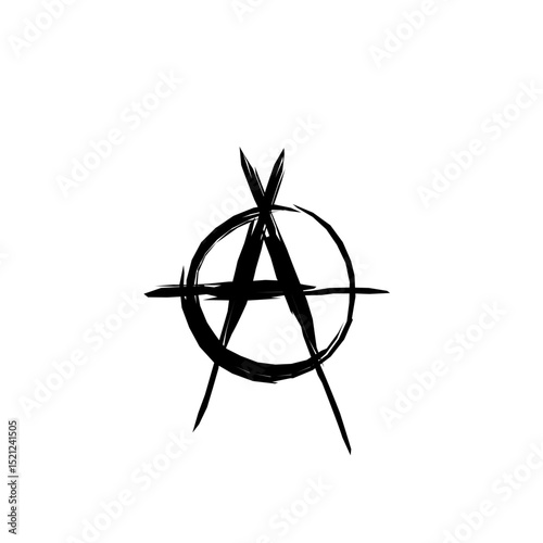 anarchist symbol icon