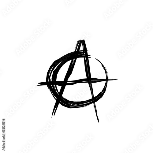 anarchist symbol icon