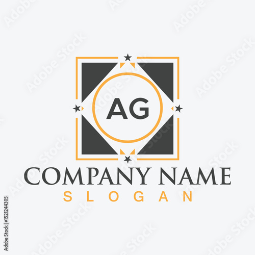 Abstract business logo design template