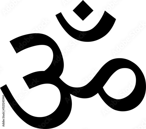 Hindi word Om  
