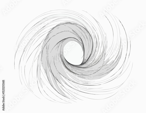 Ethereal Abstract Lines Creating a Whirlwind of Emotions and Movement