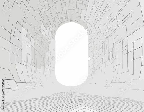 Architectural Symmetry Unveiled: Abstract Line Background for Sophisticated Projects
