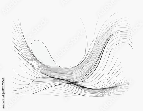 Whispers of Complexity: Abstract Line Art Background for Inspiring Creativity